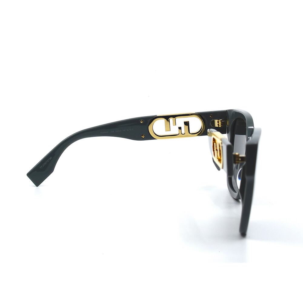 NEW! FENDI FE40063I 20A GREY AUTHENTIC SUNGLASSES - Picture 10 of 11